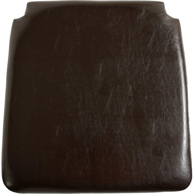 dCor design Faux Leather Dining Chair Cushion Reviews Wayfair